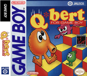 Q bert for Game Boy USA Europe