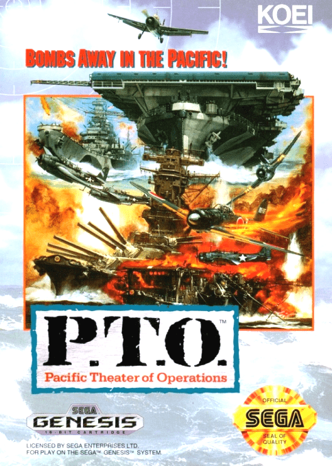 P.T.O Pacific Theater of Operations